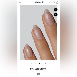 New in Bottle - Polar Mist - Gelcare Le Manoir Gel Polish
